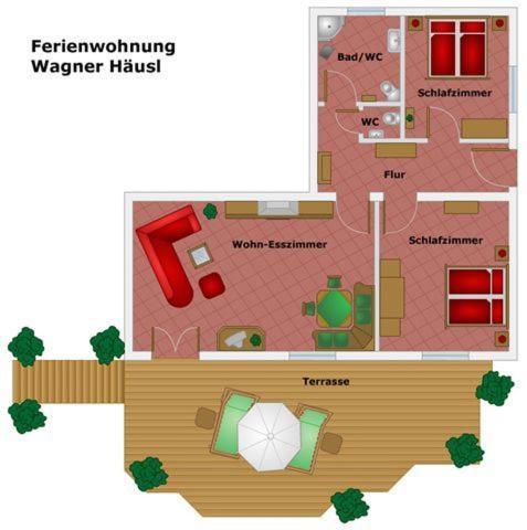 Wagner Haeusl Appartement Saalbach-Hinterglemm Kamer foto